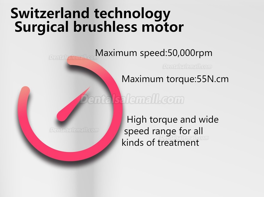 YUSENDENT COXO Dental Implant C-Sailor Motor System Brushless Surgical 20:1 Handpiece